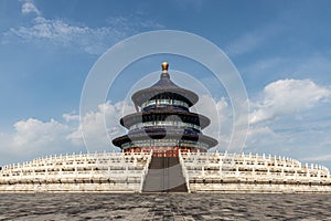 Ã¤Â¸Â­Ã¥âºÂ½Ã¥ÅâÃ¤ÂºÂ¬Ã¥Â¤Â©Ã¥ÂâºÃ§Â¥ËÃ¥Â¹Â´Ã¦Â®Â¿ New year praying Hall of the temple of heaven in Beijing, China photo